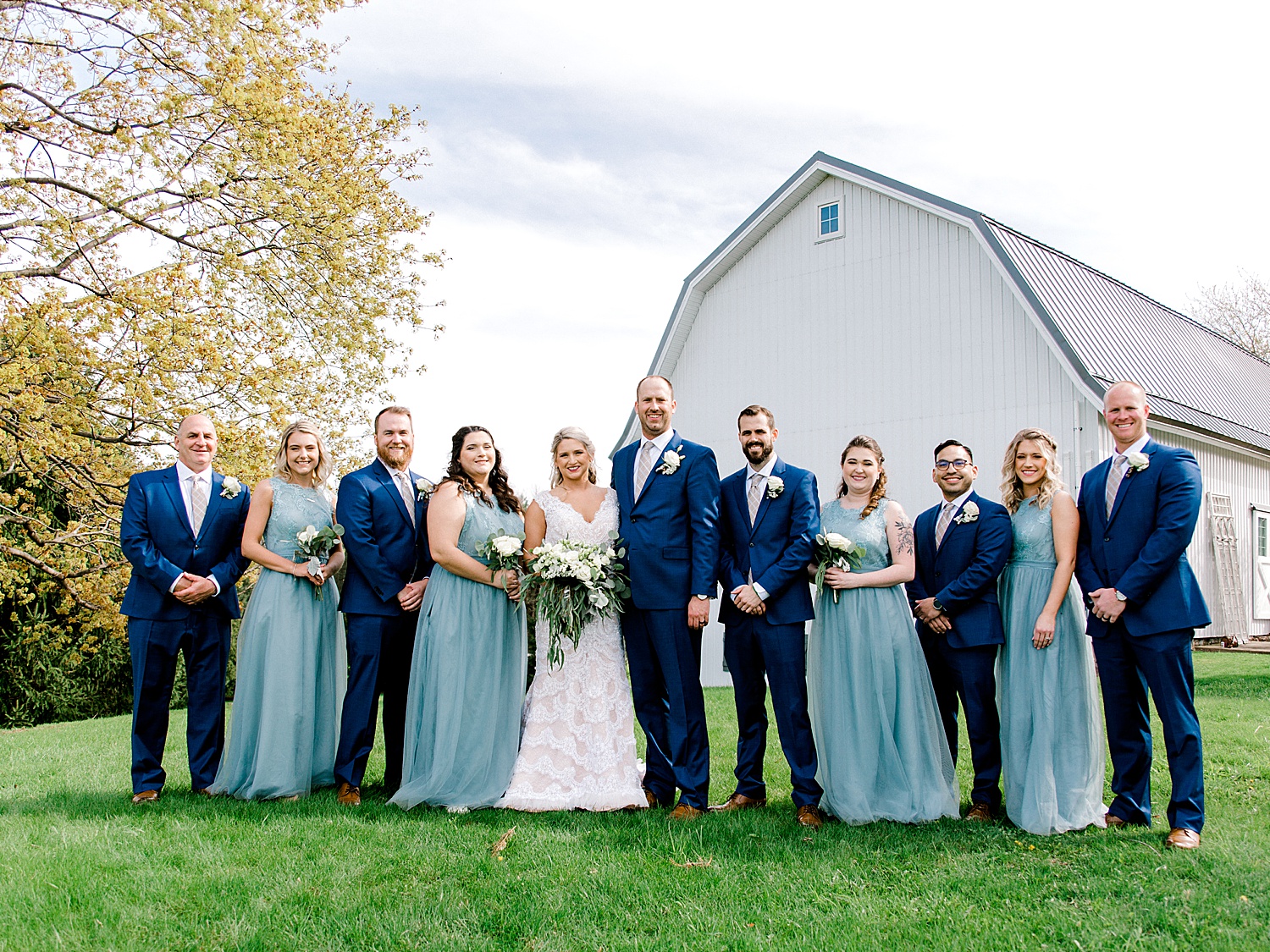 High point farm wedding Addison Michigan