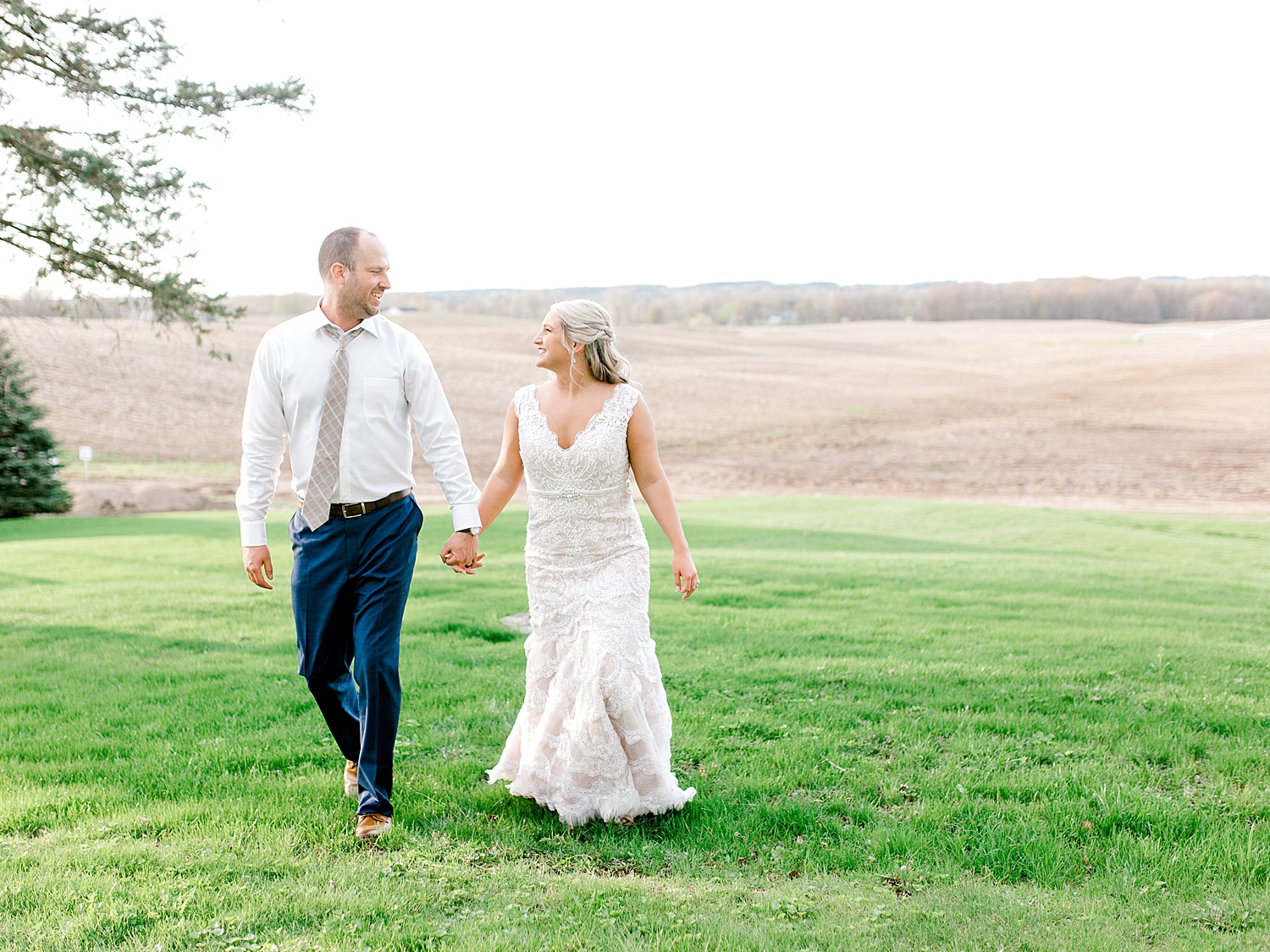 High point farm wedding Addison Michigan