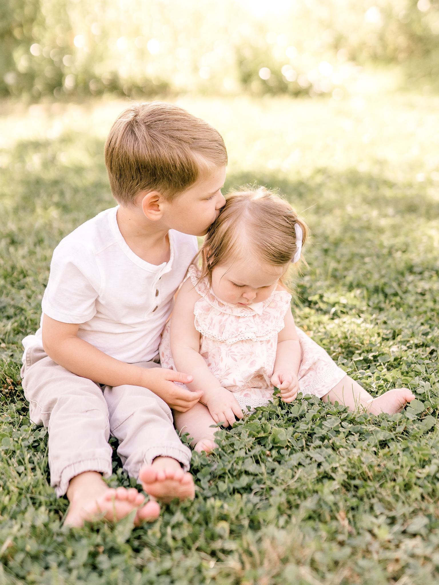 sweet ann arbor family session siblings