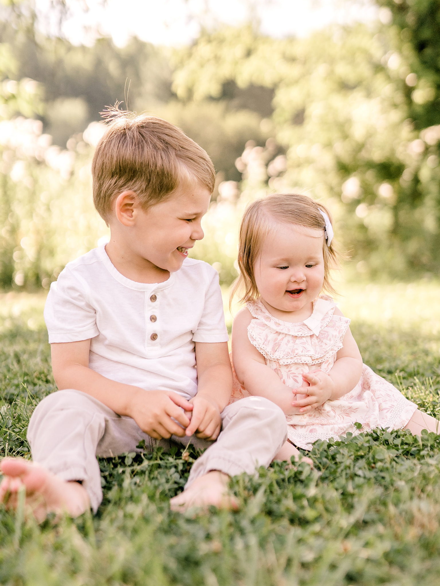 sibling photo ann arbor family session